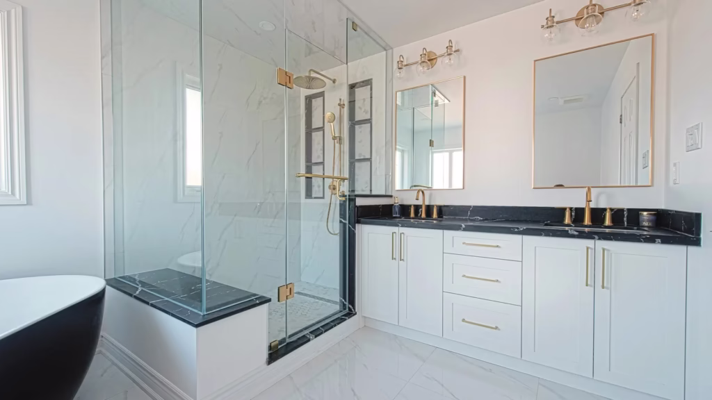 Combined bathroom renovation Sydney 