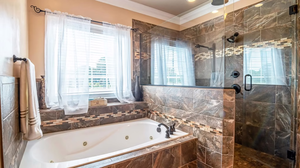 Modern ensuite renovation Sydney NSW