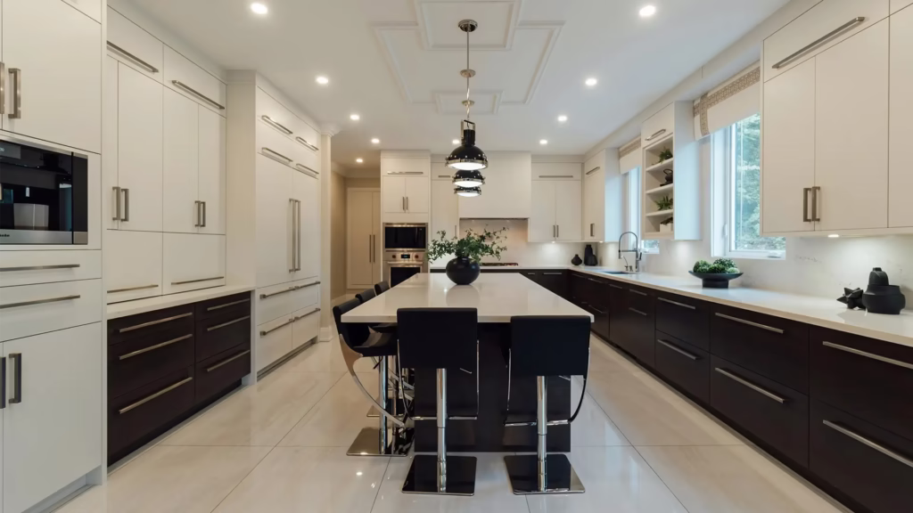 Open plan kitchen living renovation Sydney 